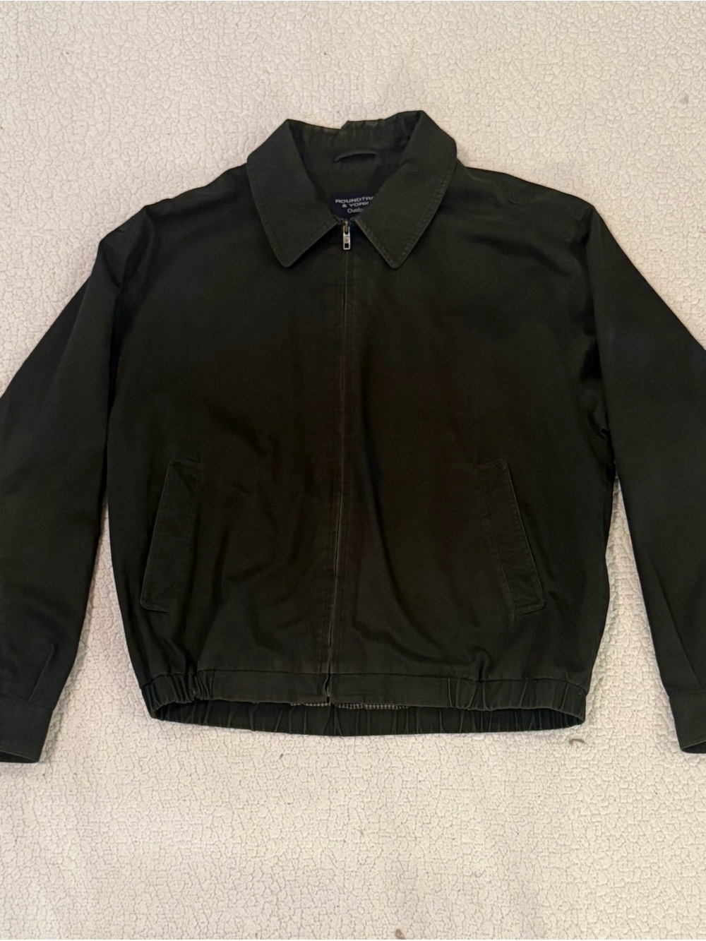 Roundtree and York Men's Brown Jacket  Medium